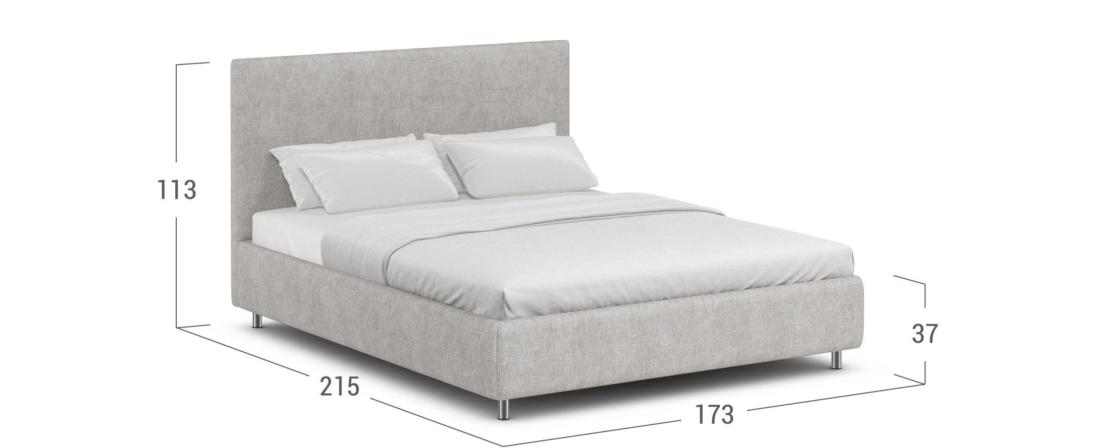 Кровать 1157 моон 200-160