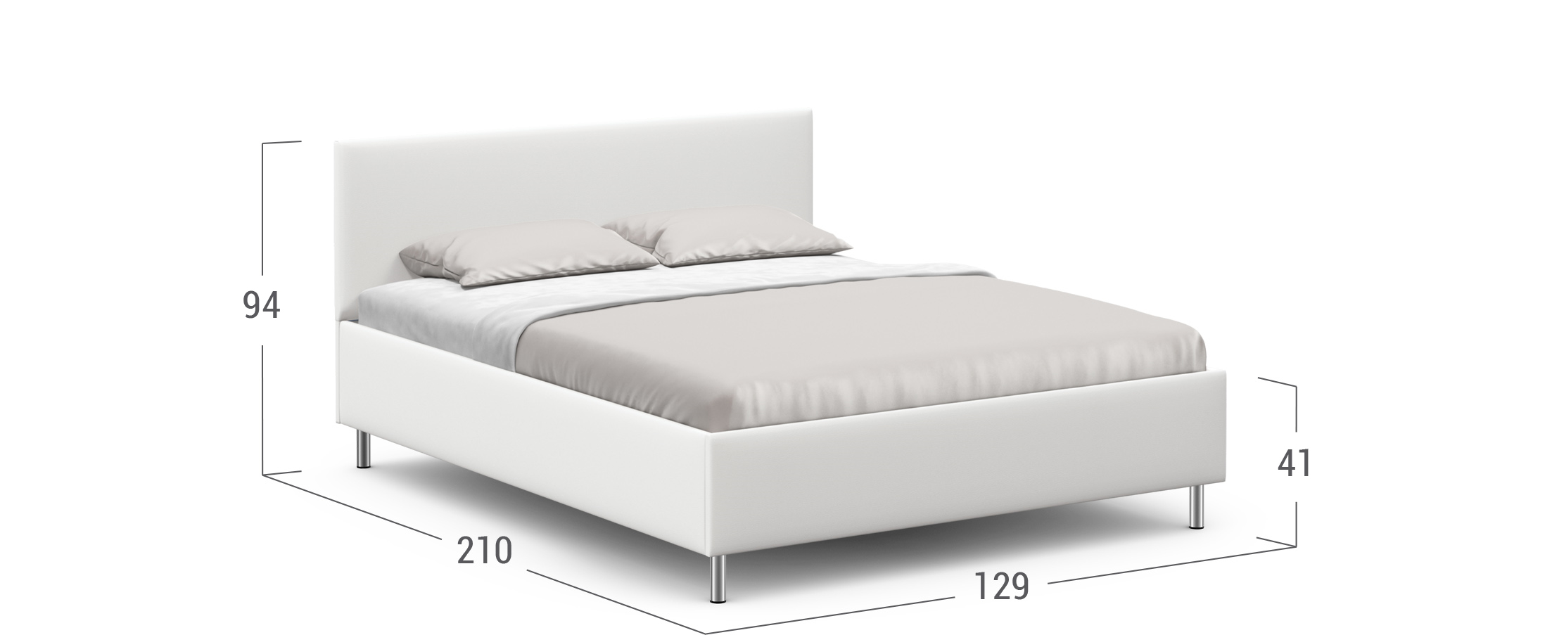 Кровать со спальным местом 180х200