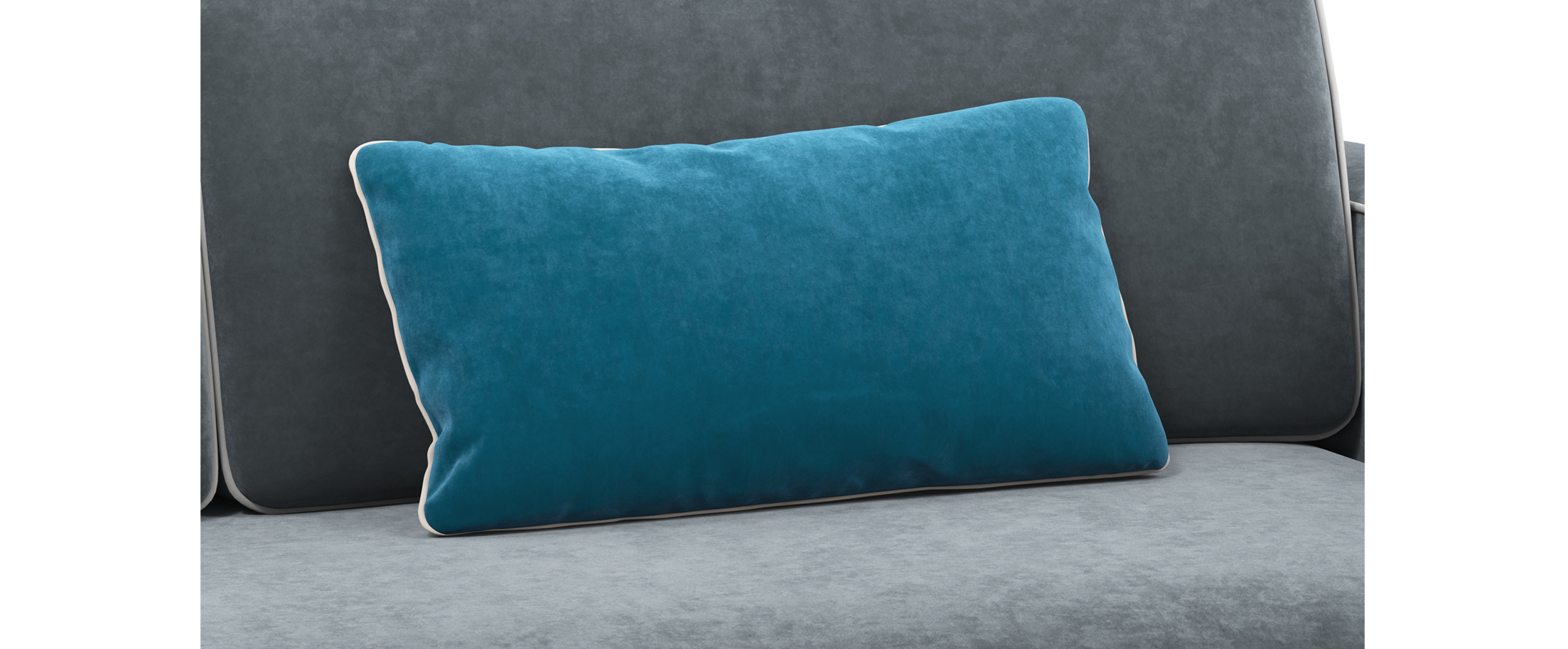 Декоративная подушка для дивана Blok розового цвета