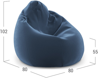 Кресло мешок 3d модель